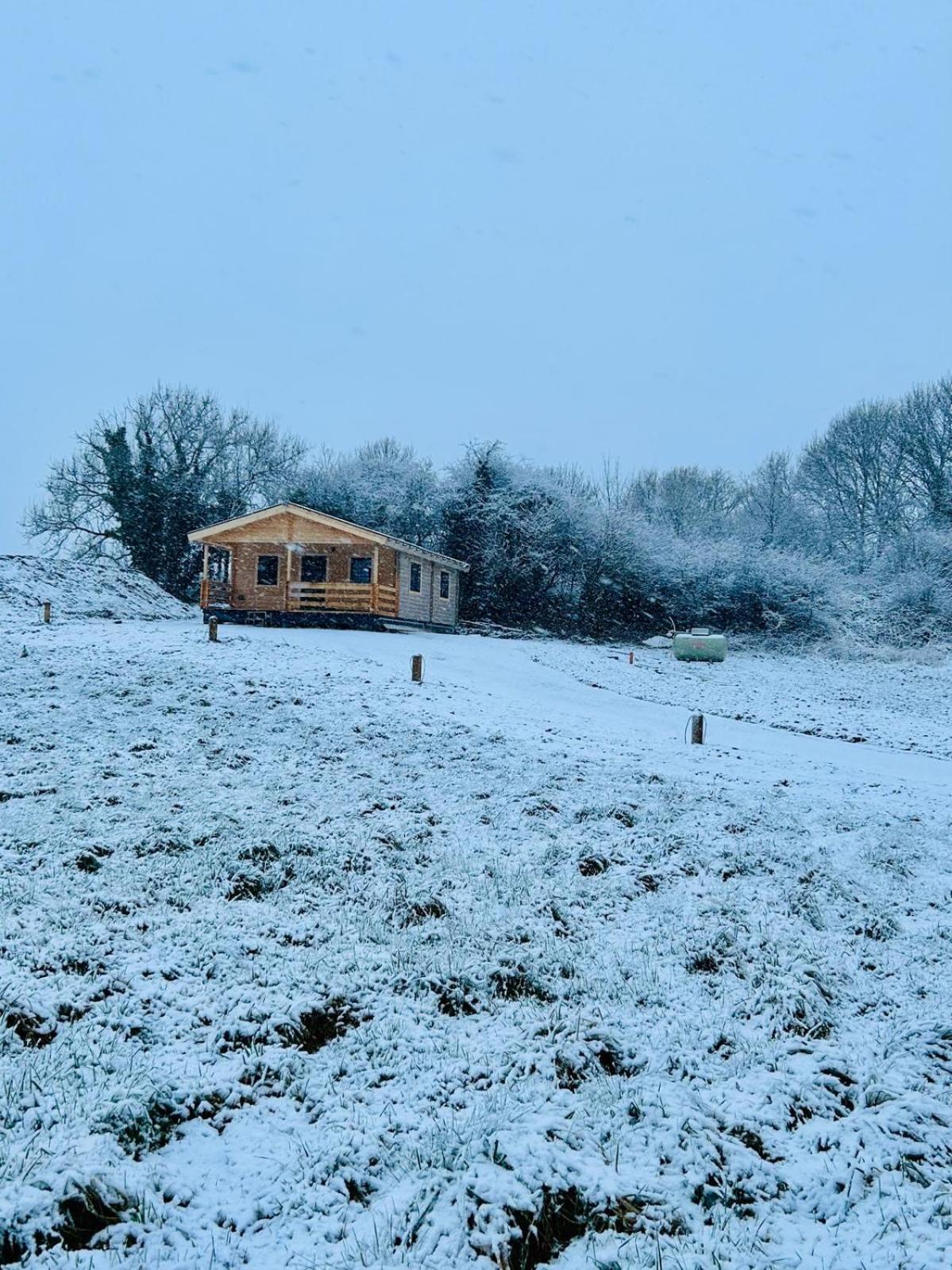 Little Rock Retreat Log Cabin With Hot Tub Castletown Gheoghegan Exteriér fotografie